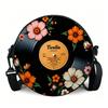 Versatile Retro Print Shoulder Bag: Large-Capacity Crossbody for Casual Street, Shopping, or Travel - Customizable Design