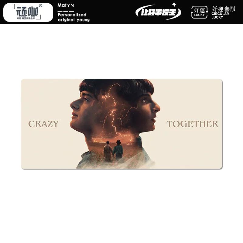 New  Creativity Stranger Things Peripheral High Definition Printing Leather Mouse Pad Large Size Computer Non-slip and Dirty-resistant Keyboard Pad