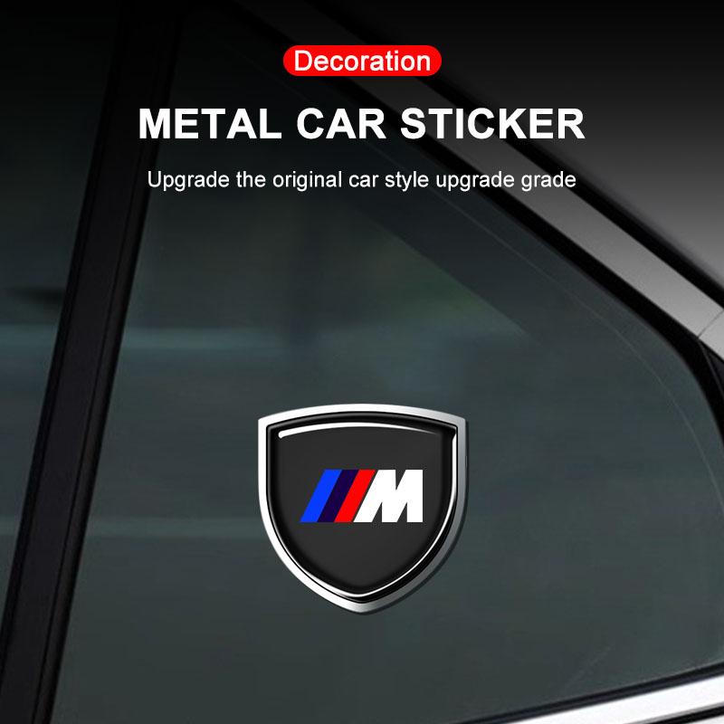 1 Stück 3D Metall M LOGO Emblem Auto Türschild Auto Karosserie Abzeichen Aufkleber Für BMW 330Li 325Li 320Li E46 E39 E90 E60 E36 F30 F10 E34 X5 E53 E30 F20