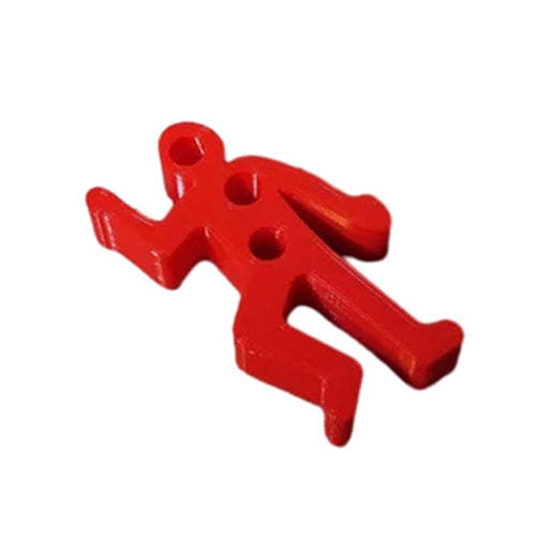 Creative Crime Scene Desk Organizer Lightweight Plastic Pen Container Office Supplies Funny Crime Scene Human Pen Container