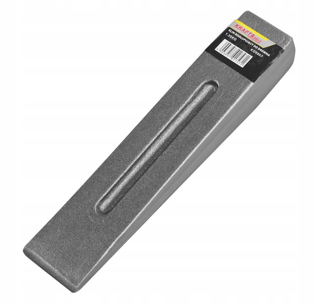 Splitting Wedge for Splitting Firewood, Hardened Steel, 1.35