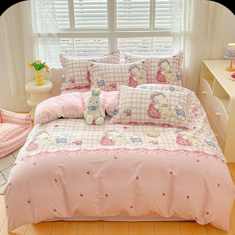 

Grace Good Night Baby All-Cotton Printed 4-Piece Bedding Set