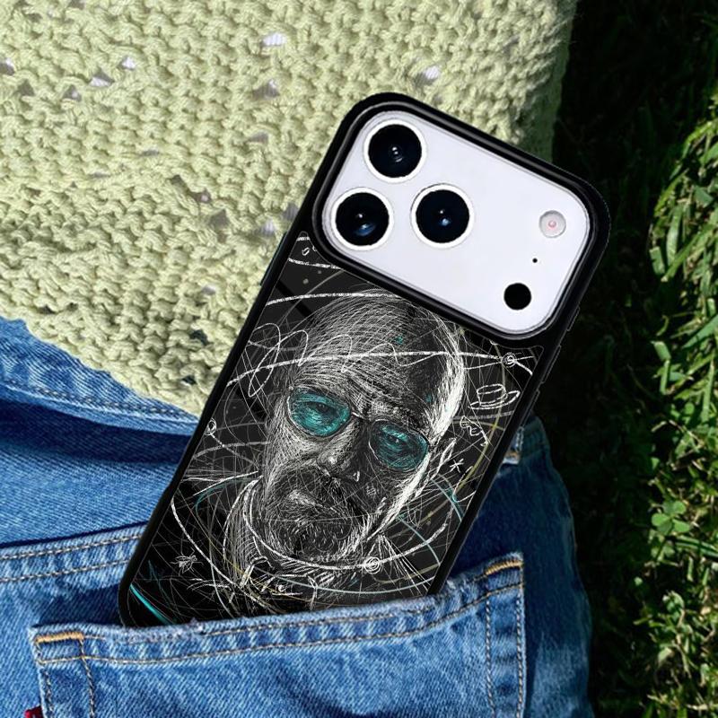 Heisenberg Breaking Bad Phone Case Cover Compatible with for IPhone 17air 16e 15 14 13 12 11Pro Max 17 Air