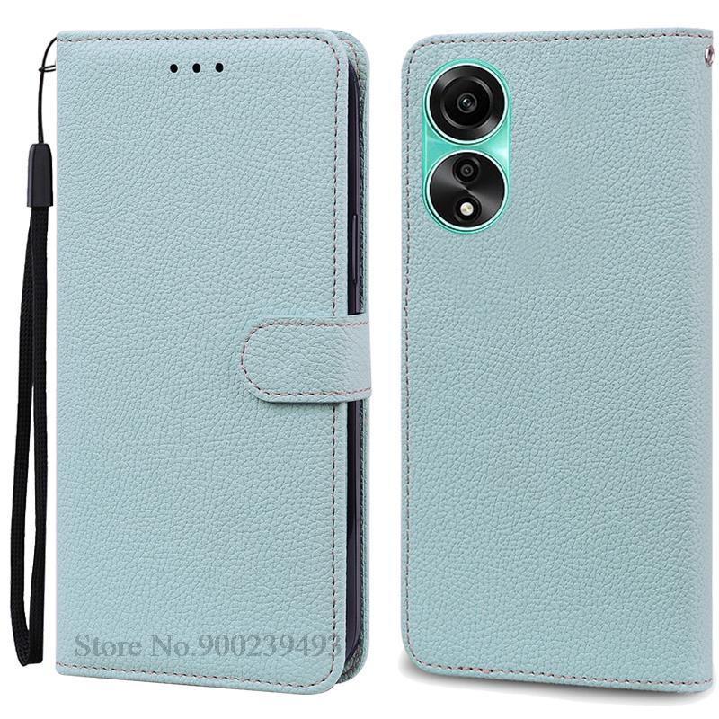 For OPPO A78 4G Case Leather Flip Wallet Case For OPPO A78 CPH2565 Phone Case For OPPO A78 5G CPH2483 CPH2495 Cover Fundas
