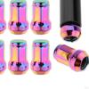 20 Pieces M12 Wheel Lug Nuts with Socket Open End Spare Parts Accessory Replacement