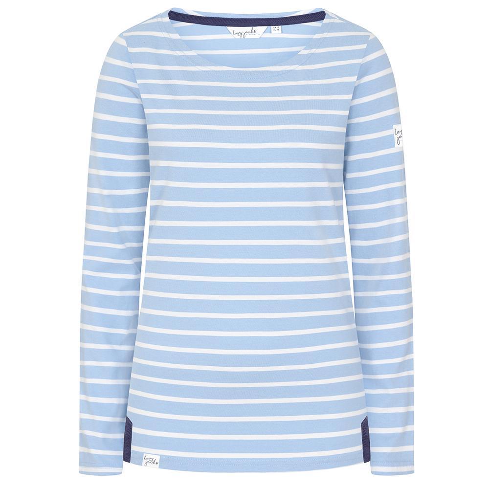 Lazy Jacks Womens/Ladies Breton Long-Sleeved Top