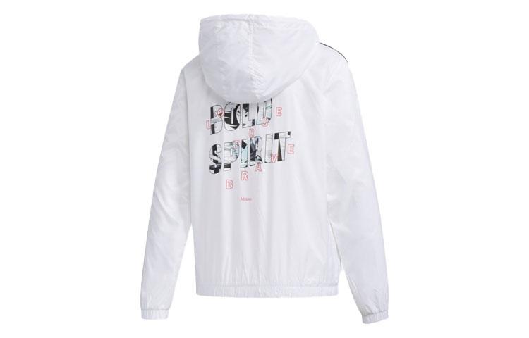 Adidas Neo Jackets Women's White Hooded Moderate Other GK5896