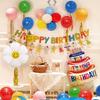 Festive And Cheerful Aluminum Foil Balloons Set For Kids Birthday Parties And Special Celebrations