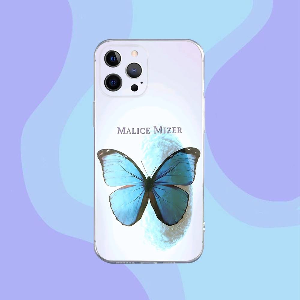 

M-Malice M-Mizer Band Phone Case For iPhone 17,16,15,14,13,12,11 Pro,Max,Plus,X,XS,XR,SE4,E Mini Transparent Soft Cover iPhone11