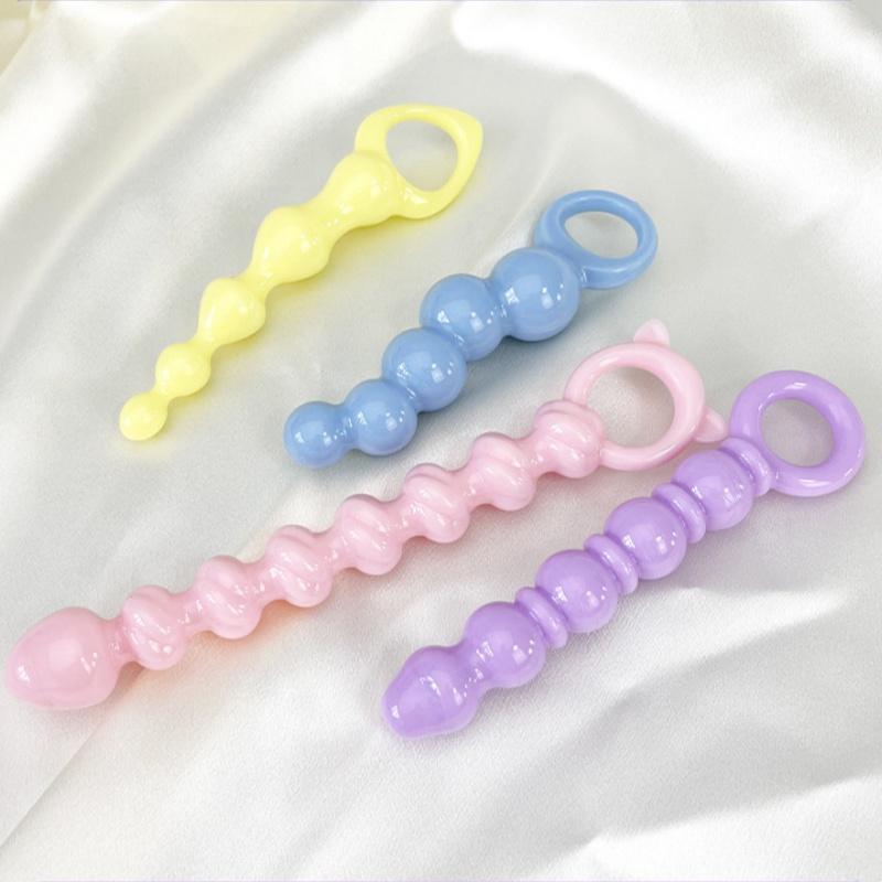 Anal Plugs Butt Plug Unisex Sexy Stopper 4 Different Size Adult Sex Toys for Men/Women Trainer Massager