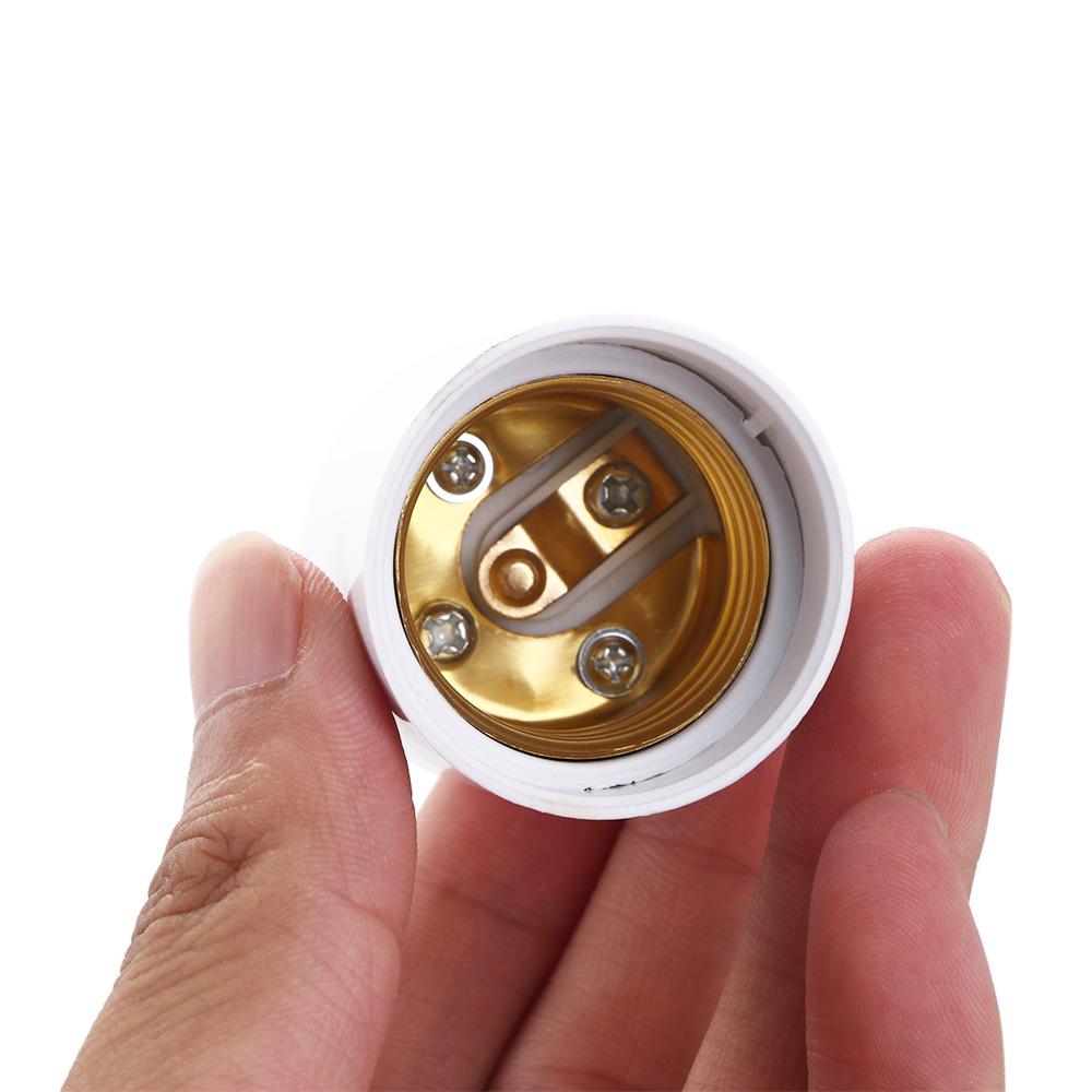 Halogen LED GX24Q To E27 Socket Converter Screw Adapter Holder Lamp Adapter