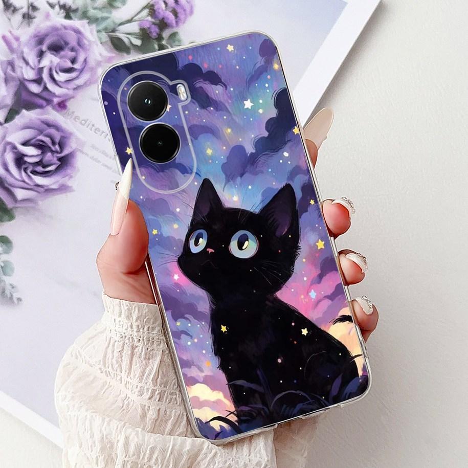 For Xiaomi Poco M7 4G Case Poco M7 Plus Cover Luxury Dragon Carp Soft Slim Silicone Phone Cases For Xiaomi PocoM7 M 7 2025 Shell