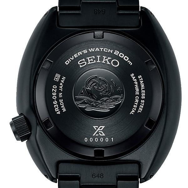 Seiko SBDY127 (PROSPEX DIVER SCUBA The Black Series Mechanical Men's Metal Band) Round Watch Black