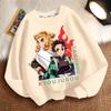 Children's Fashion Demon Slayer Hoodie, Spring and Autumn Boys' and Girls' Casual Long-sleeved Jacket