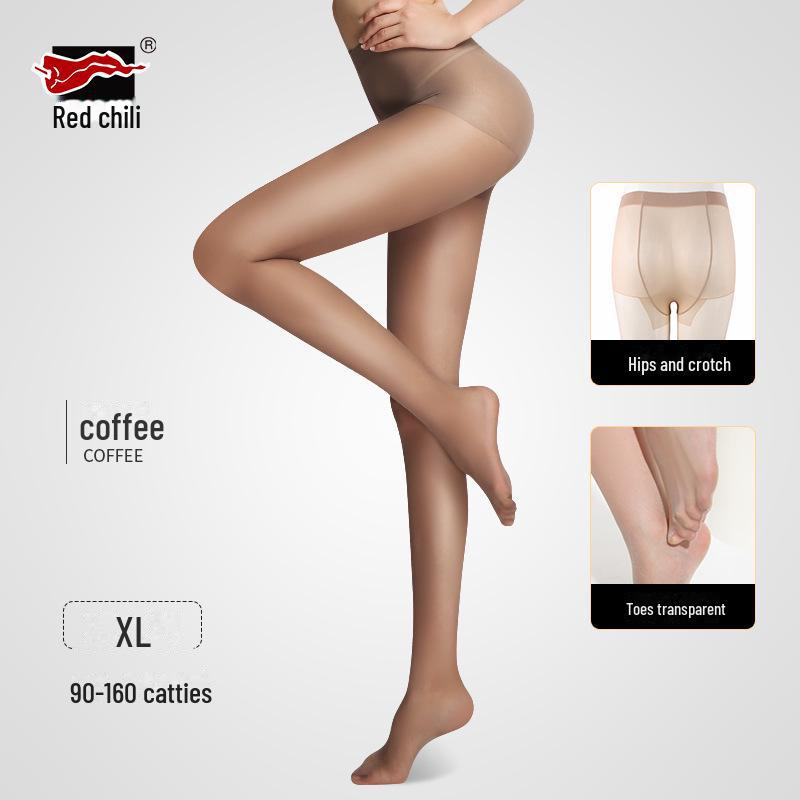 Red Pepper Women's Large Anti-Snag Durable Summer Stockings, Fits Up to 200 Pounds