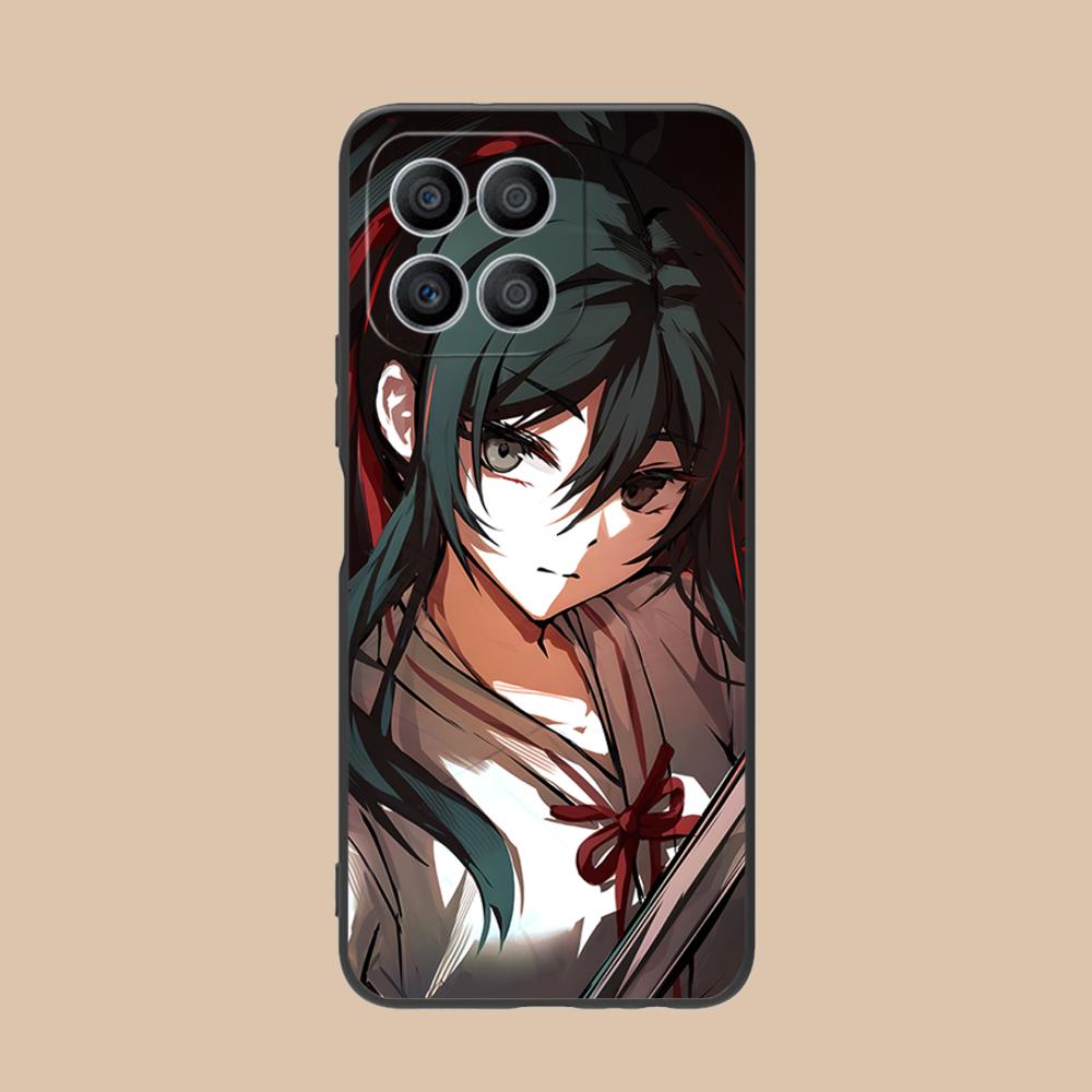 Hell's Paradise Sagiri Phone Case for Honor 90 80 70 60 50 30 20 10 9 8 7 Pro S SE Lite 5G Soft TPU Shockproof Cover