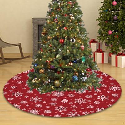 Weihnachtsbaumdecke 35" Bedruckte Matte Basisabdeckung für Innen