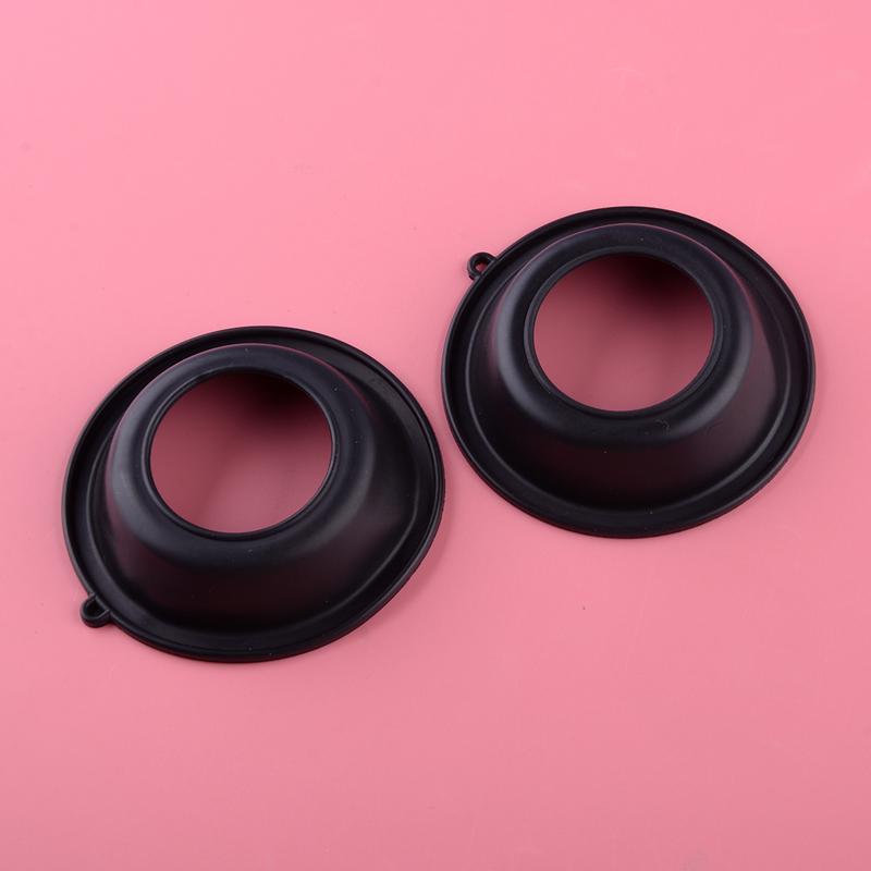 CITALL Rubber 2Pcs Motorcycle Carburetor Vacuum Diaphragm Membrane Fit For Shadow VT700 VT750 1983 1984 1985 1986 1987