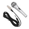 Handheld Wired Microphone 6.5mm Cardioid Dynamic Vocal Mic for Speakers Karaoke Singing Machine Amp Mixer