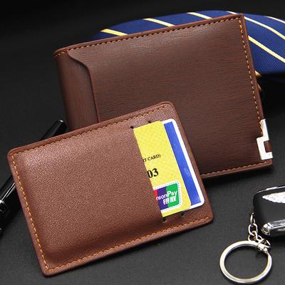 Vintage Men Leather Brand Luxury Wallet Short Slim Male Purses Money Clip Credit Card Dollar Price Portomonee Carteria Dropsp