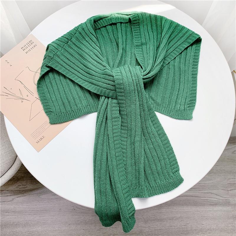 1pcs Woman Elegant Little Shawl Knitted Scarf Tie Neck Shawl
