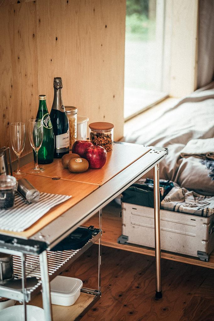 Snow Peak Trebord W Bambus CK-126TR