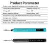USB Soldering Iron Mini Small Soldering Iron Set Adjustable Soldering Iron Portable Type C Interface 800mAh Battery