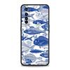 Blue Ocean Fish Case For Realme C67 C63 C55 C53 C35 C25 C21 GT 2 3 5 6 10 11 12 13 Pro Plus 5G Soft TPU Phone Cover Fundas Bags