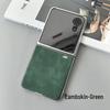 Custodia in Pelle per Honor Magic V Flip2: Cover Integrale, Galvanizzata, Guscio Protettivo, Design Business di Alta Gamma