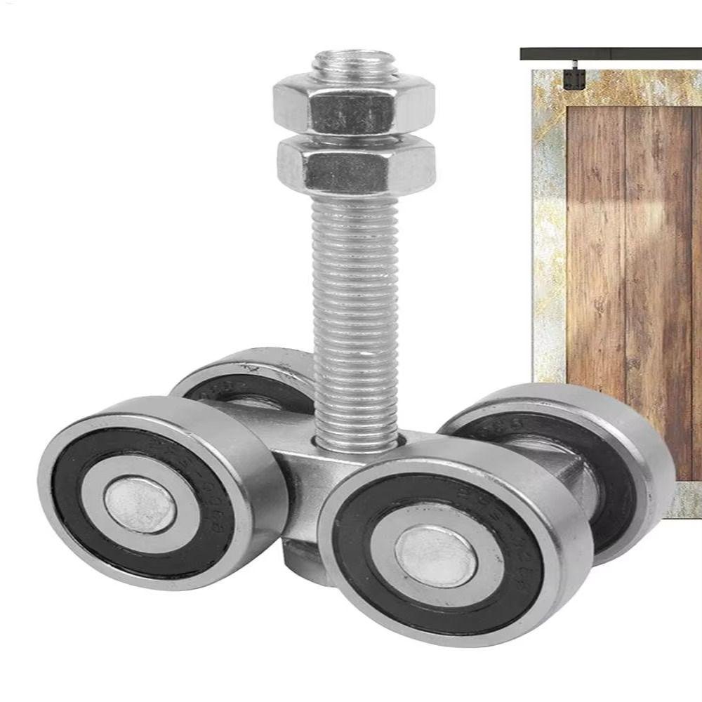 Ceiling Mount Barn Door Rollers Labor Saving Tool Heavy Duty Sliding Door Hanger  Wardrobe Doors