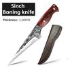 Kitchen Knives Butcher Boning Knife Hand Forged Wooden Handle Utility Knife Chef Slicing Fish Fruit Steak Knife Cleaver Meat