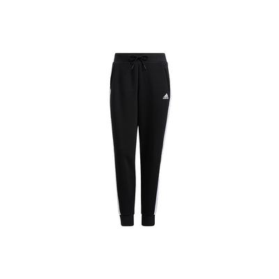 Fi W Pt Fleece Contrast Stripe Side Joggers Women Bottoms Black H09693