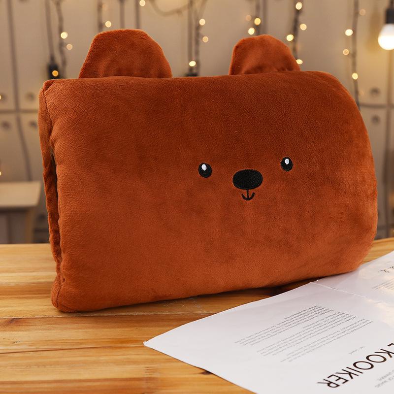 Plush Hand Warmer Pillow Cushion for Office, Dorm, or Classroom