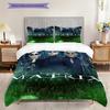 Dark Gothic Home Soft Sofa Cover Blanket Down Pillowcase Duvet Cover Without Core Pieces Set Bedding 1 Duvet Cover 2 Pillowcase Without Core