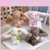 Adorable Plush Bunny Keychain Cute Rabbit Doll Wedding Favor Soft Toy Accessory
