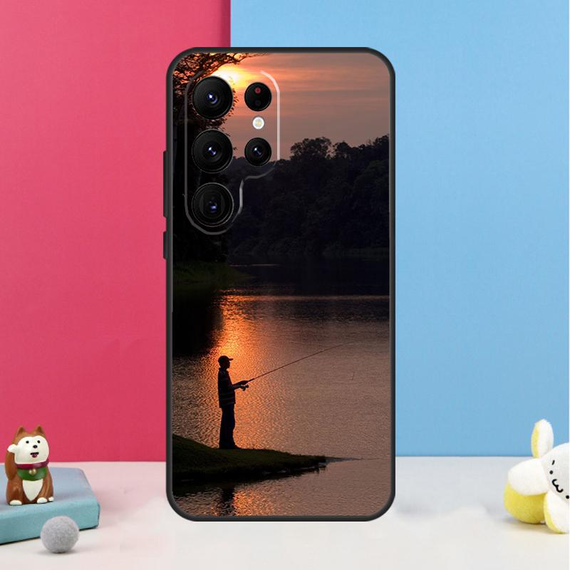 

Fishing Rod Case For Samsung Galaxy S23 Ultra S24 S22 Note 20 10 Plus S8 S9 S10 S21 S20 FE Back Cover Galaxy S23