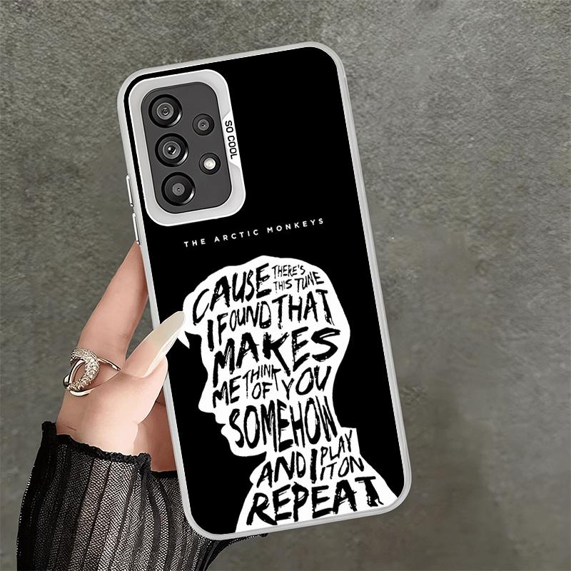 Arctic M-Monkeys Special Offer Soft Phone Case for Samsung A17 A16 A15 A14 A13 A57 A56 A55 A54 A53 A37 A36 A35 A34 A33 A26 A25 A