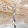 Cazador Water Drop Tear Drop Women's Necklace Stainless Steel Trendy Jewelry Minimalist Choker Chain 2026 Wedding Party Gift