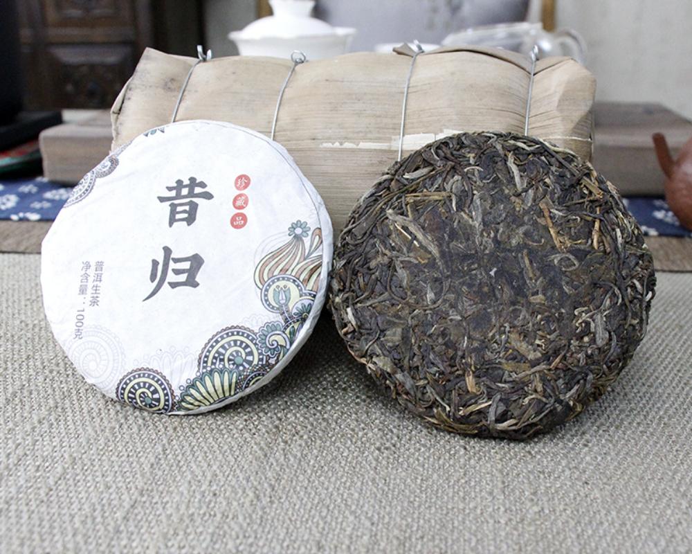 Thé Pu'er Du Yunnan 10 Gâteaux 100g Thé D'arbre Ancien Bangxiji