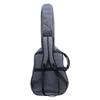 Jumbo Guitar Gig Fits and Guitars with 12mm Foam Bag, Backpack-Style, 42- 43-inch (Jumbo Type), Filling, (Gray)