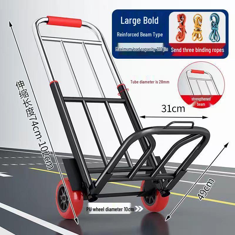 Magic Portable Folding Hand Truck Cart for Shopping and Luggage