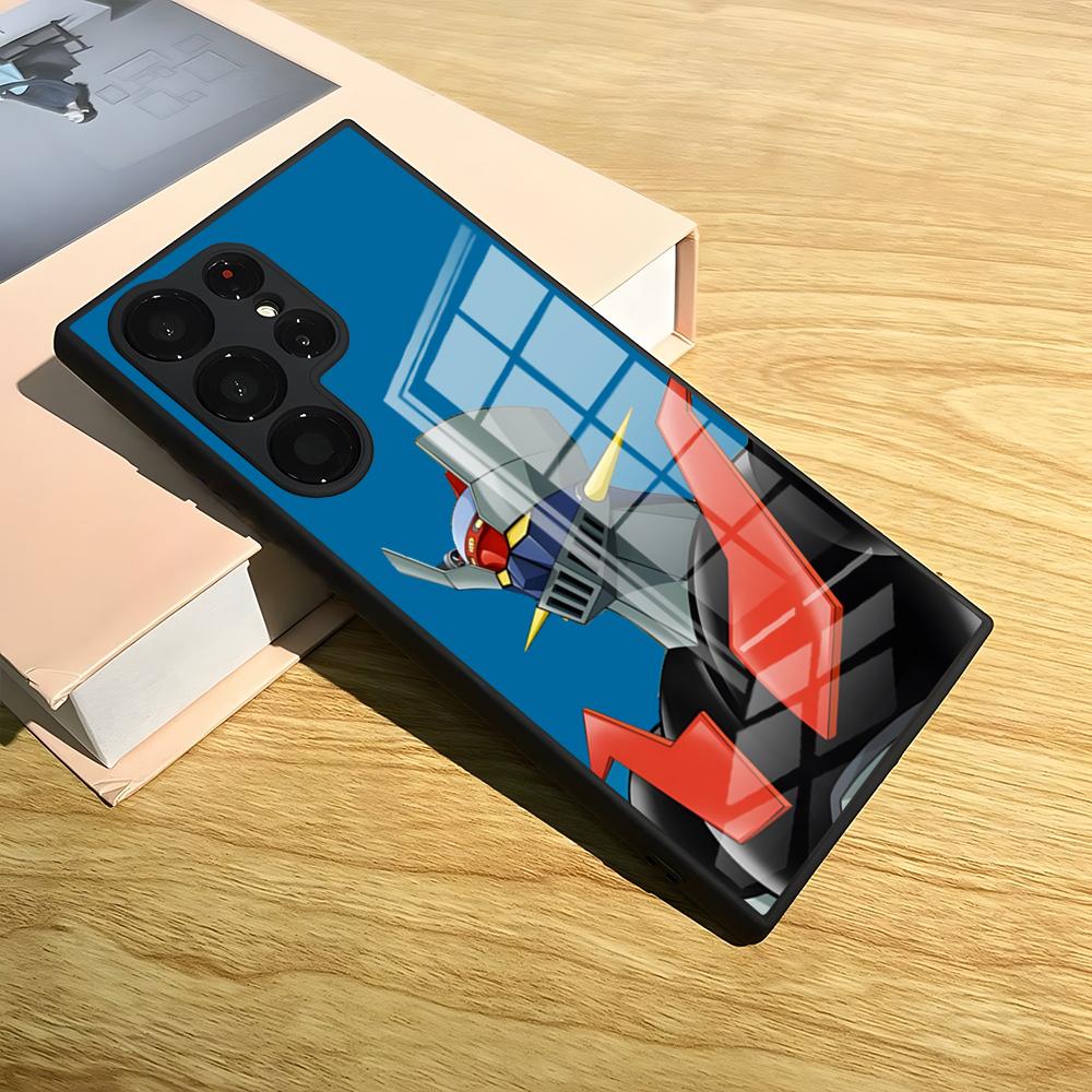 UFO Robot Goldorak Phone Case For S25 Ultra Samsung S24 Fe S22 S20 S23 21 Plus A54 A34 A53 A16 Glass Cover