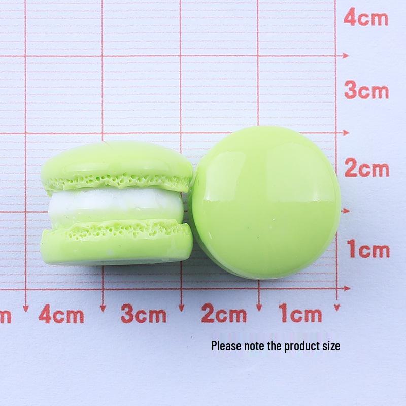 Handmade Cartoon Macaron Resin Hair Clip DIY Jewelry Accessories