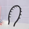 Hair Hoop Anti Slip Tooth Headband Soft Silicone Material Lightweight Comfortable Suitable for Women