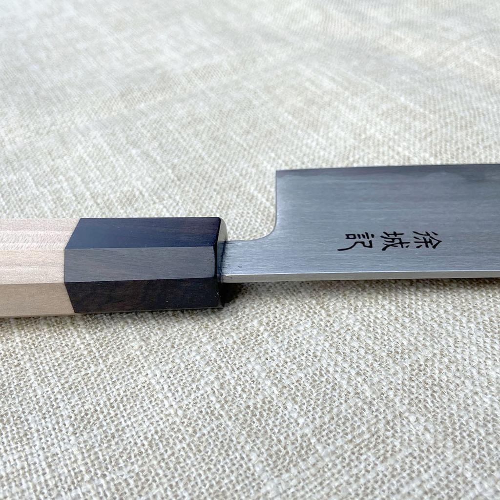 6.7 Inch Nakiri Knife T12A High-carbon Steel Core Sanmai-gawari Blade Chef Slicing Cleaver Meat Handmade Forged Kitchen Knife