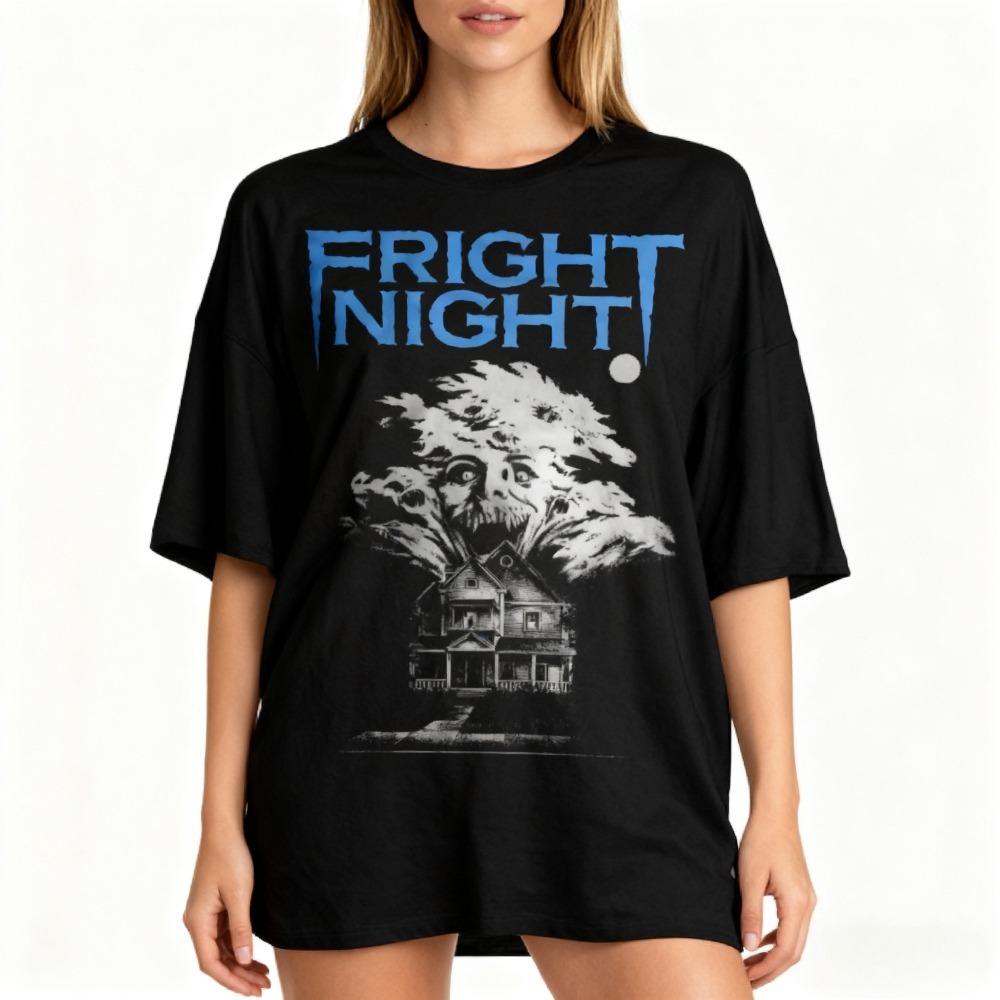 Fright Night 1985 Horror Movie TShirt 80s Horror Shirt Creepshow Lost Boys Videodrome ReAnimator Night of The Creeps Vampires