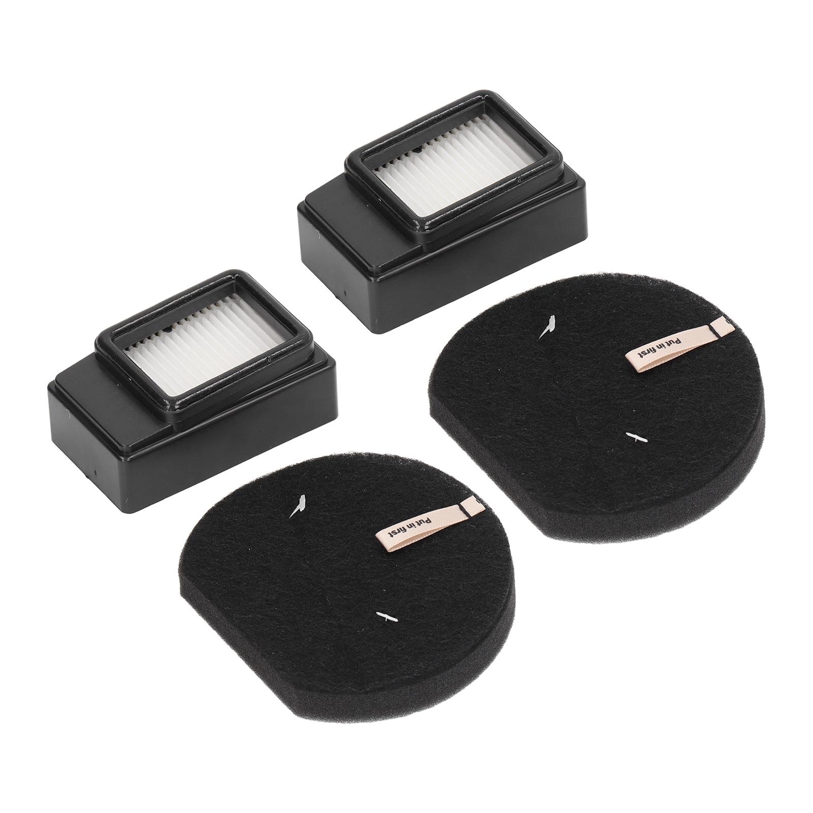 

2 Sets Vacuum Cleaner Filter Set with Filter Cotton Replacement for Bissell ICON Pet 2792 1621427 621616 1621064 чёрный