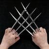 X-Men Wolverine Plastové drápy na ruku – Neostřený model vlčích drápů pro COS Nové.