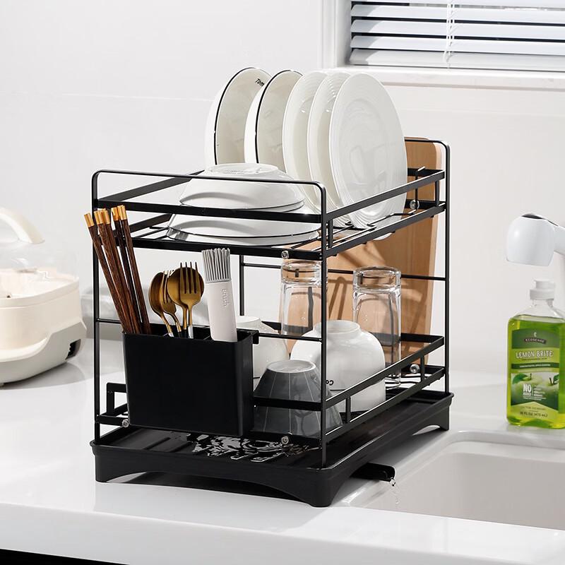 CMAOS Foldable Kitchen Dish Drying Rack