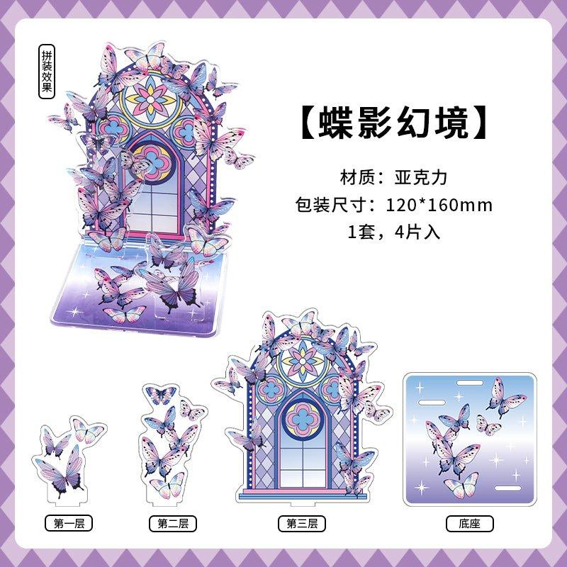 

Anime Goods Display | PaperMore Acrylic Badge Display Stand Song of Light and Night фіолетовий